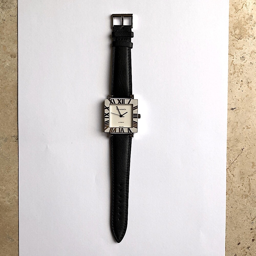 Tiffany & Co Atlas Sterling Silver Automatic watch